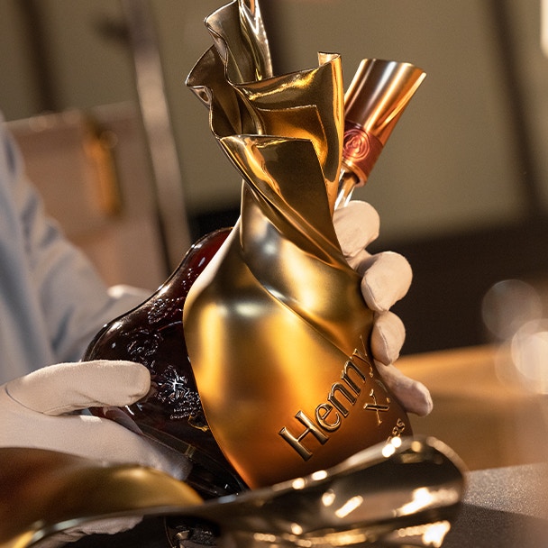 Mr.Neo 空瓶Hennessy XO　ゴールド、シルバーセット Mr.Neo様専用 空瓶Hennessy XO ゴールド、シルバーセット