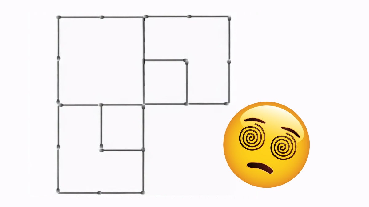 【火柴IQ題】如何移動2根 變出4個相同圖形?據說小學生也能答出 【火柴IQ題】如何移動2根 變出4個相同圖形?據說小學生也能答出
