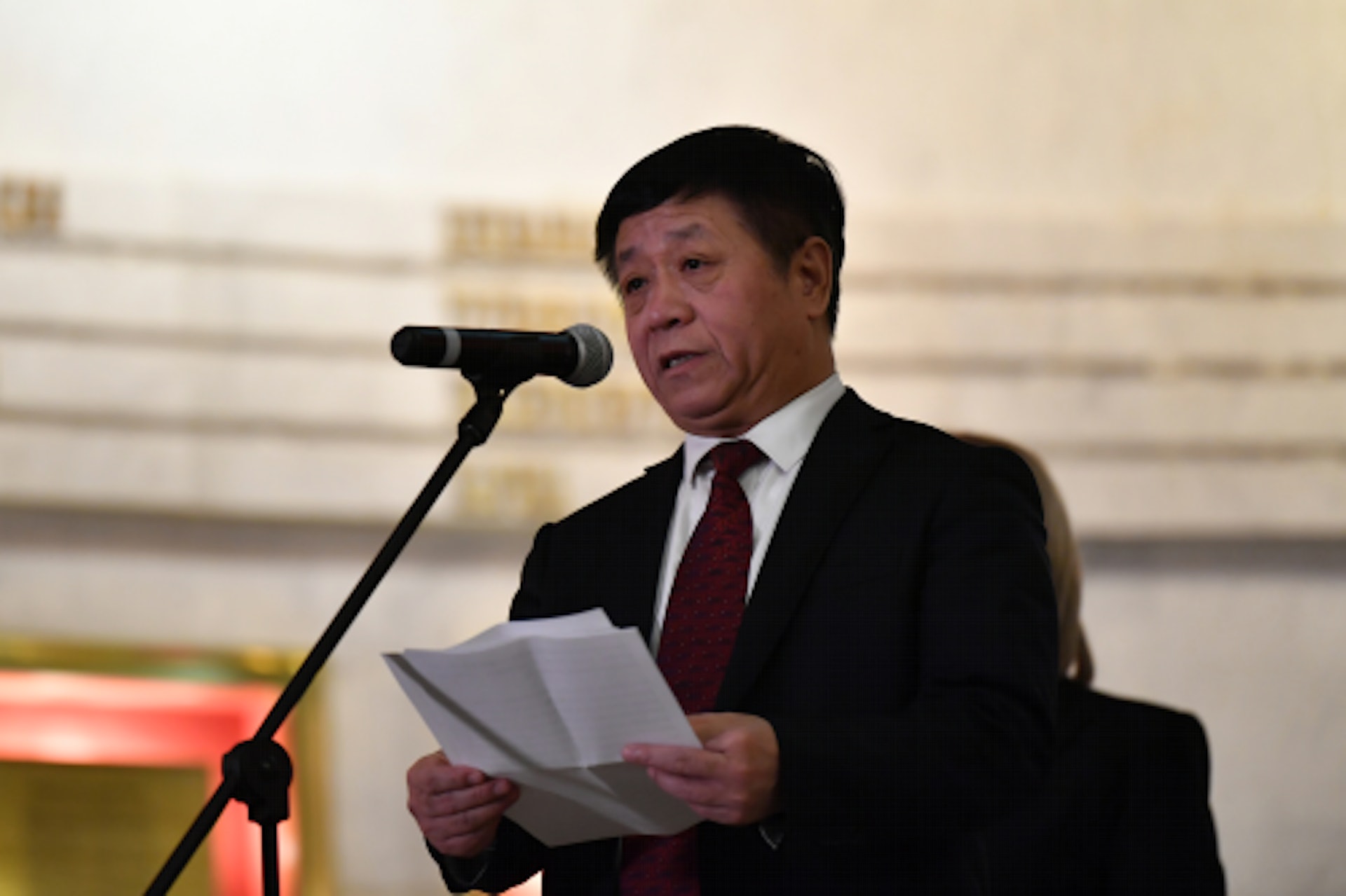 张汉晖认为两国合作的内生动力和特殊价值不断显现。 （中国外交部）