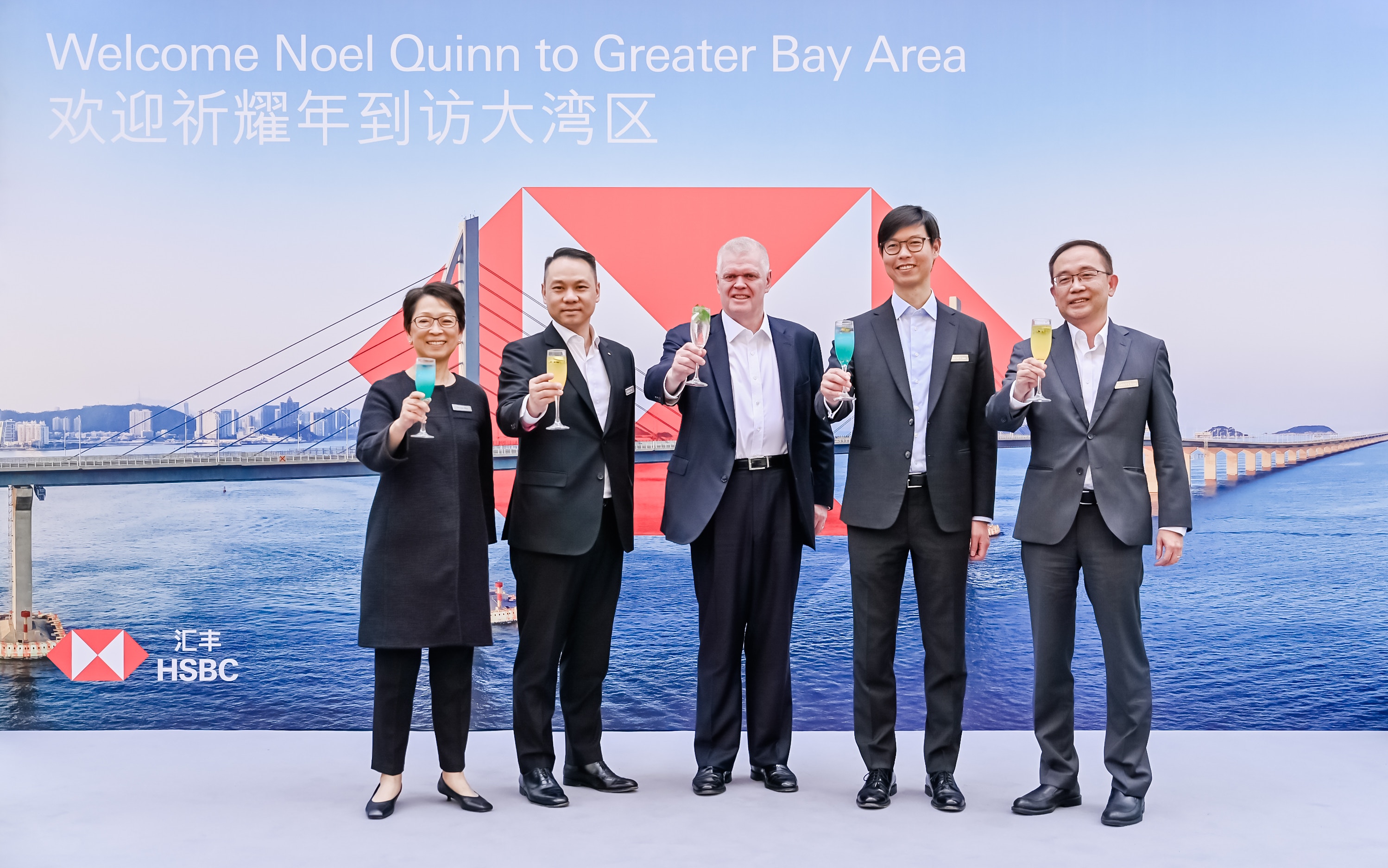 滙豐祈耀年夥高層參觀前海新寫字樓樓高25層最快2024年開幕