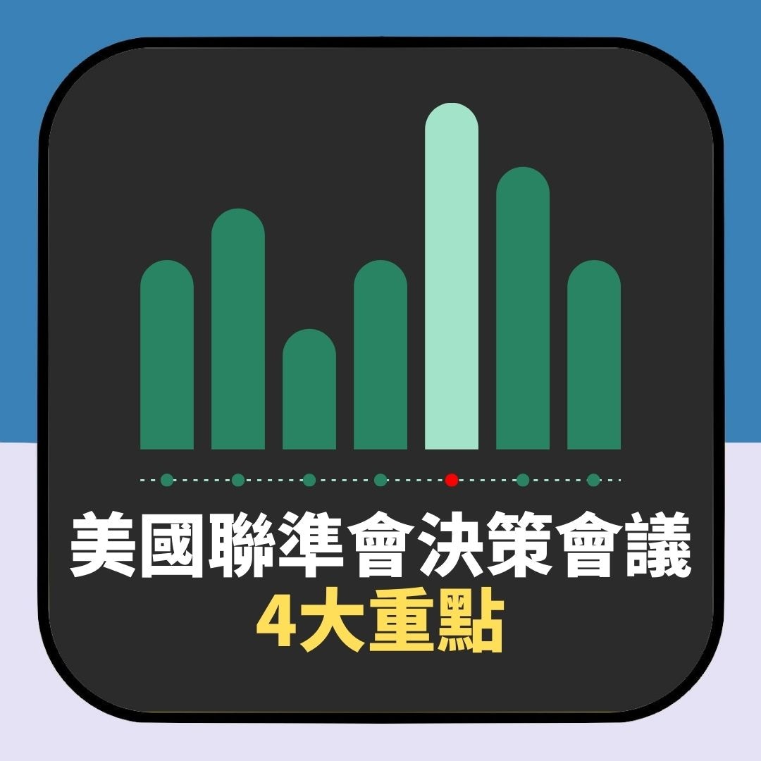Fed美國聯準會決策會議4大重點（01製圖）