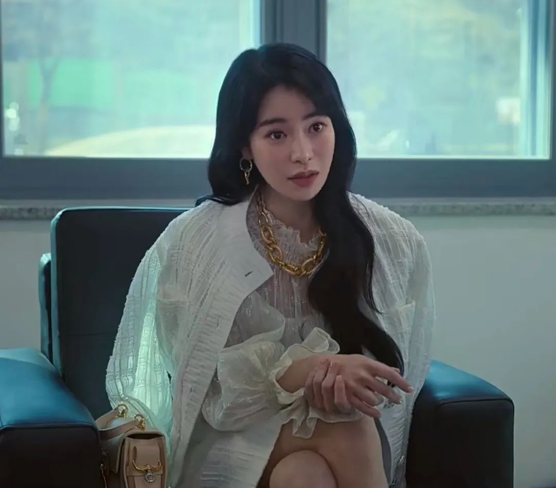 林智妍在《黑暗榮耀》中飾演大反派朴涎鎮爆紅。(Netflix《黑暗榮耀》劇照) 林智妍在《黑暗榮耀》中飾演大反派朴涎鎮爆紅。(Netflix《黑暗榮耀》劇照)