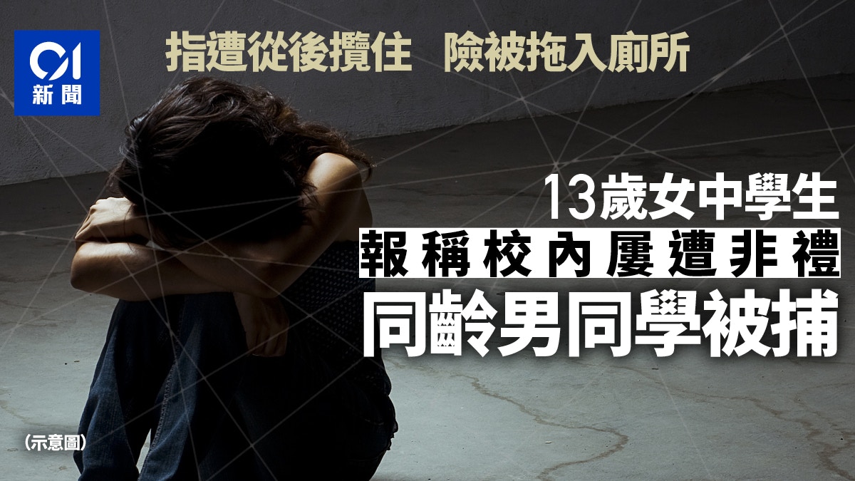 天水圍13歲女中學生校內遭非禮　同齡男同學被捕
