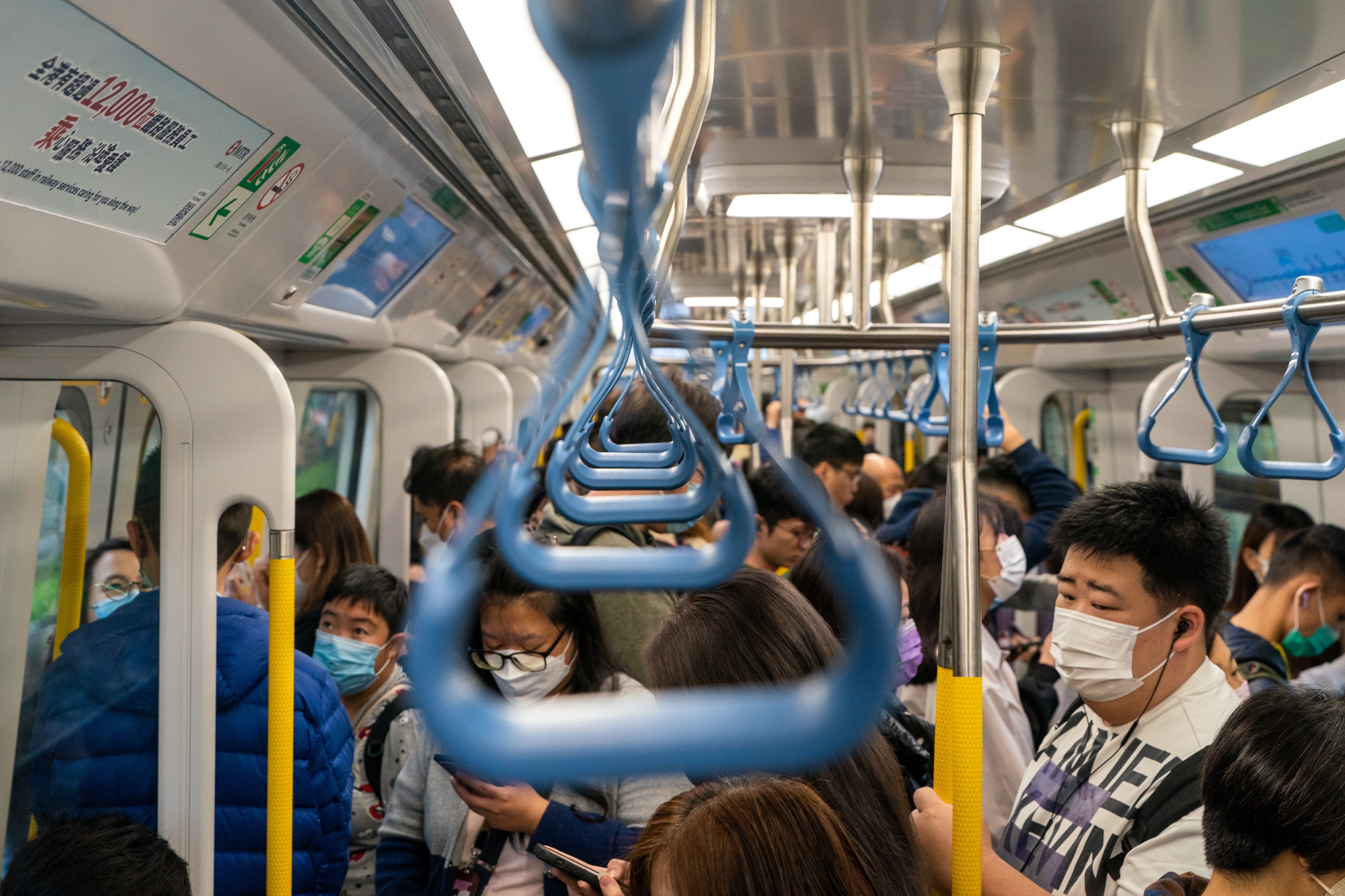 3月28日,政府統計處公布2022年12月的運輸業名義工資指數,即可加可減票價方程式的其中一個關鍵數據。按方程式計算,港鐵可再度加價。(林靄怡攝) 3月28日,政府統計處公布2022年12月的運輸業名義工資指數,即可加可減票價方程式的其中一個關鍵數據。按方程式計算,港鐵可再度加價。(林靄怡攝)