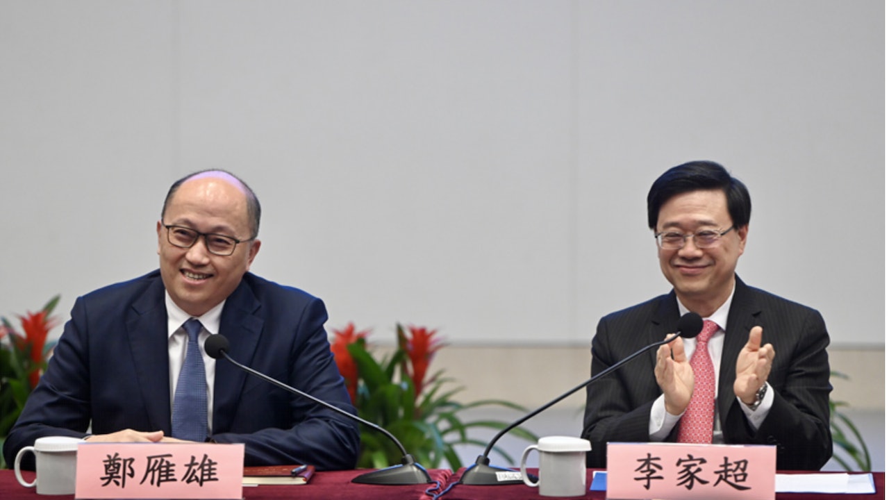 鄭雁雄下周二赴政總談兩會精神 上任一年多四次到政總演講