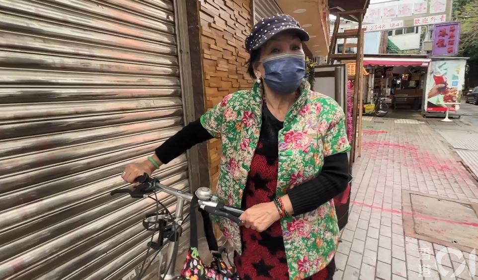 曾太對淋油事件表示莫名其妙。（翁鈺輝攝）