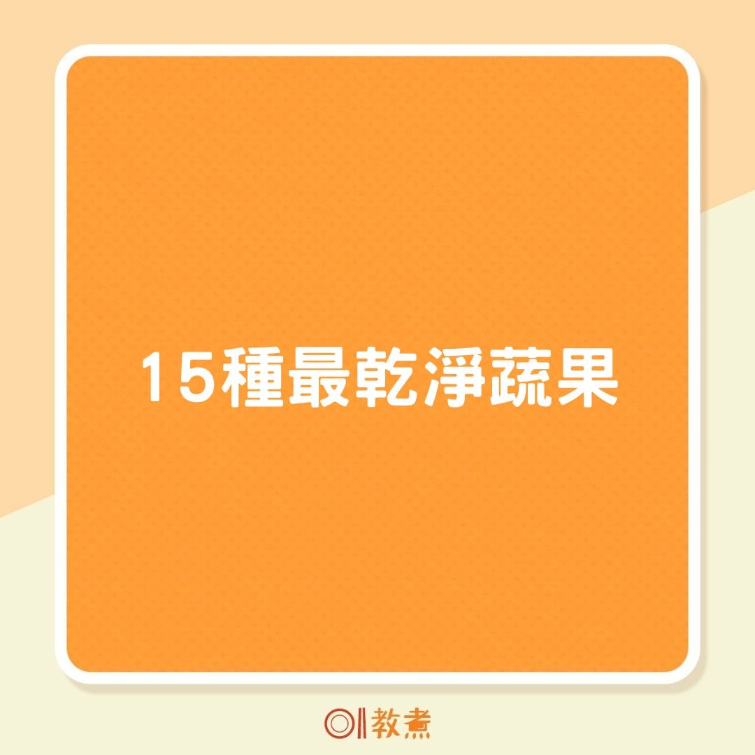 15種最乾淨蔬果（01製圖/Unsplash@）