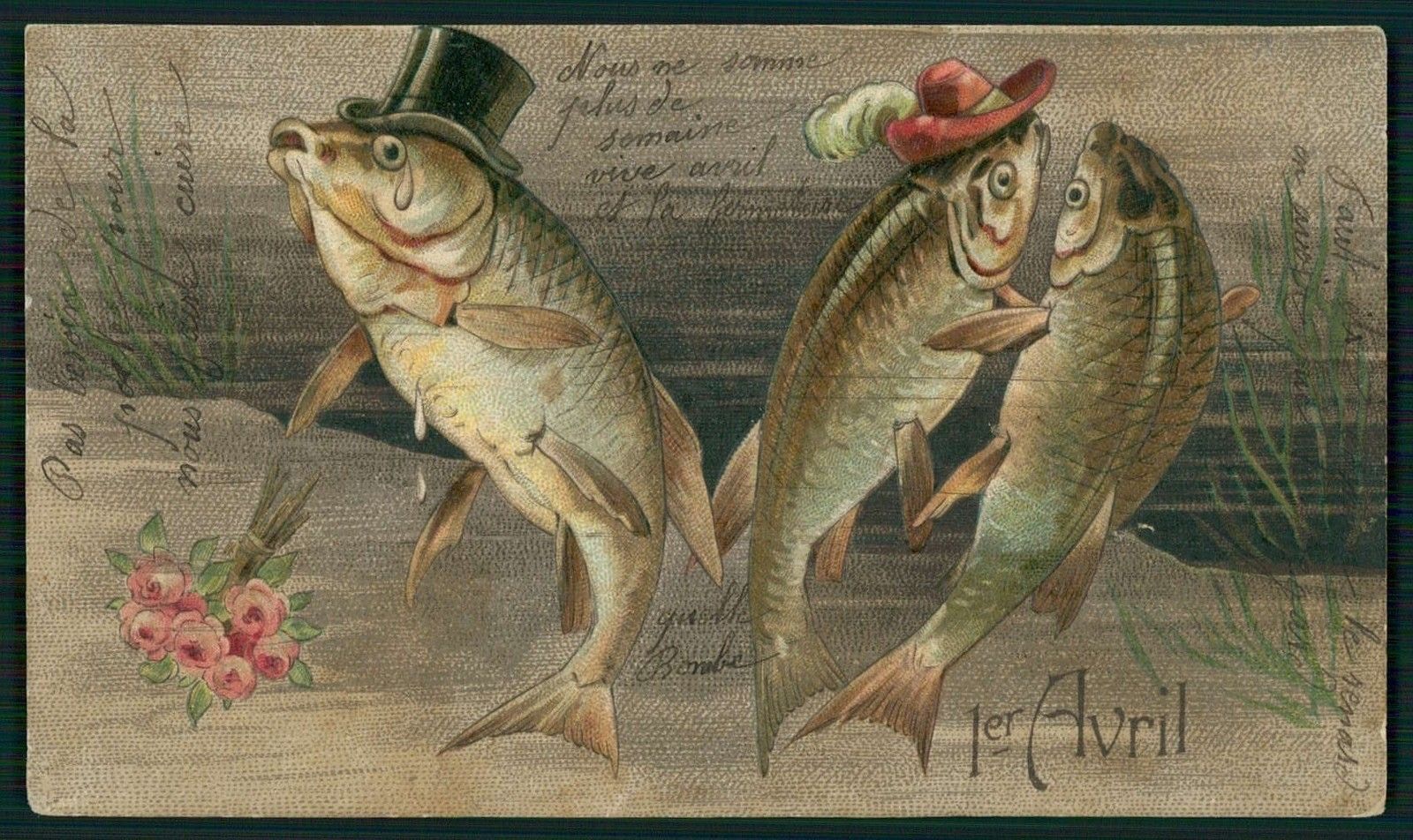 愚人節被戲弄的人會被稱呼為Poisson d'Avril，意即「上釣的魚」（April Fish）。（圖源：網絡圖片）