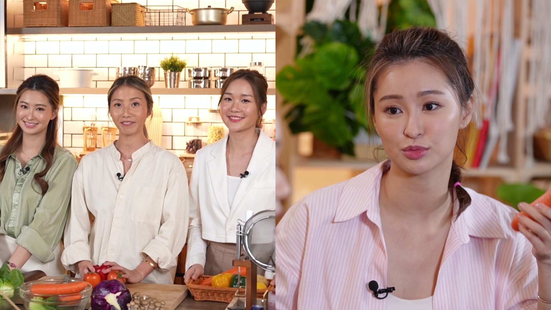 女生素舍|潘祖兒葉靖儀教煮巧手素菜 伍倩彤頻出錯唔認地獄廚神 女生素舍|潘祖兒葉靖儀教煮巧手素菜 伍倩彤頻出錯唔認地獄廚神