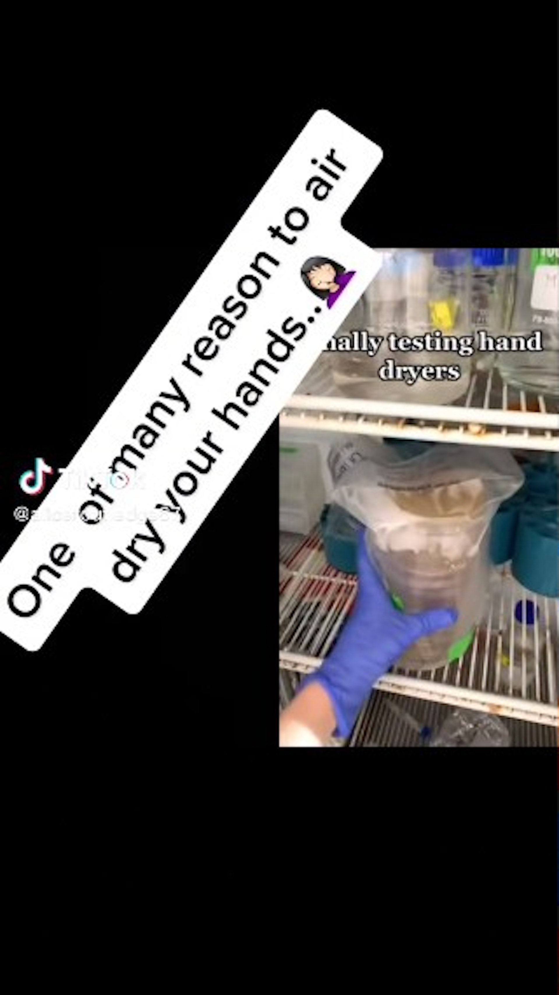 TikTok用戶@the_lab_life1經常上傳各種實驗影片。(TikTok截圖 / @the_lab_life1) TikTok用戶@the_lab_life1經常上傳各種實驗影片。(TikTok截圖 / @the_lab_life1)