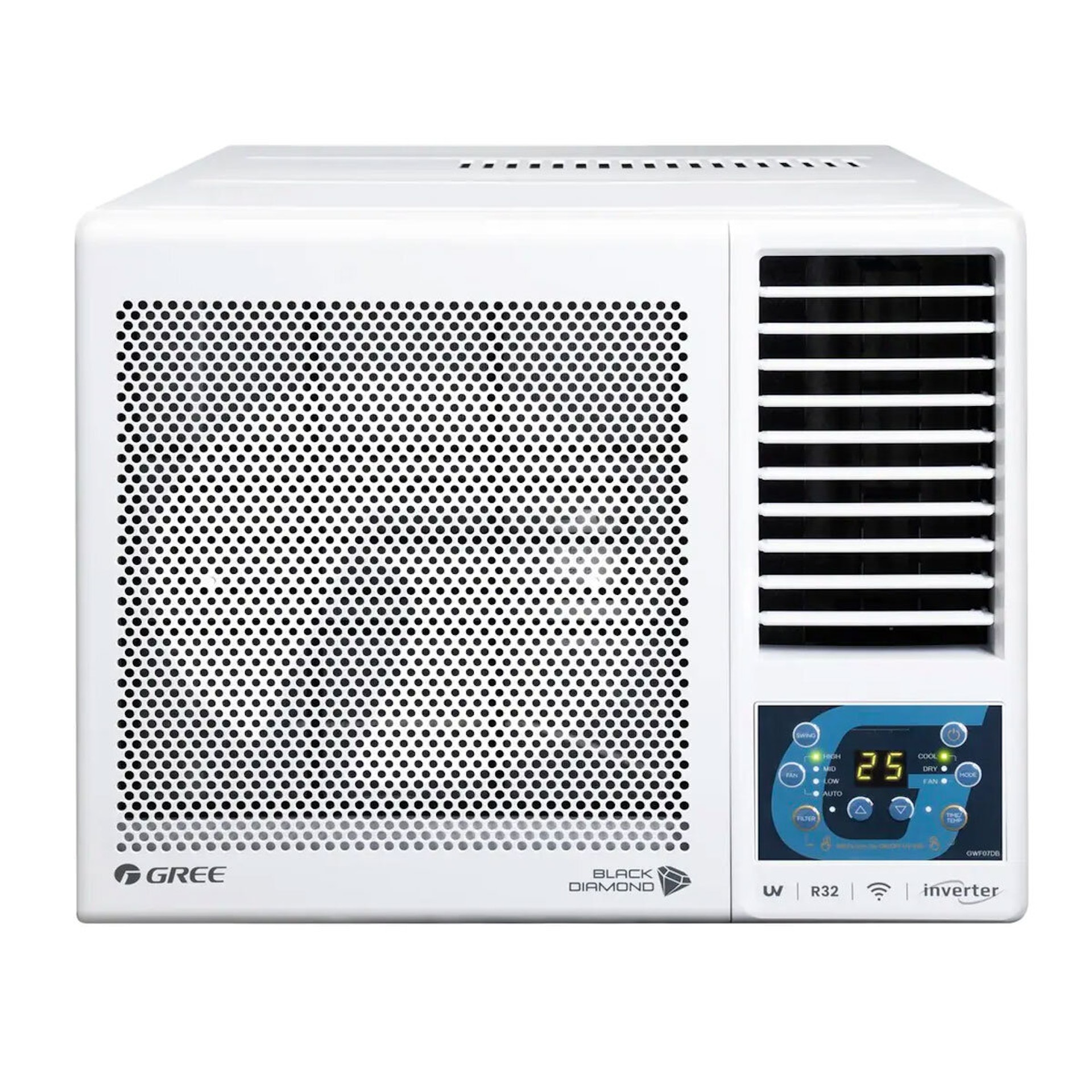 變頻式窗口冷氣機︰格力GGWF12DB,評分最高達4.5星,售價為7,490元,能源效率有4.937。(網上圖片) 變頻式窗口冷氣機︰格力GGWF12DB,評分最高達4.5星,售價為7,490元,能源效率有4.937。(網上圖片)