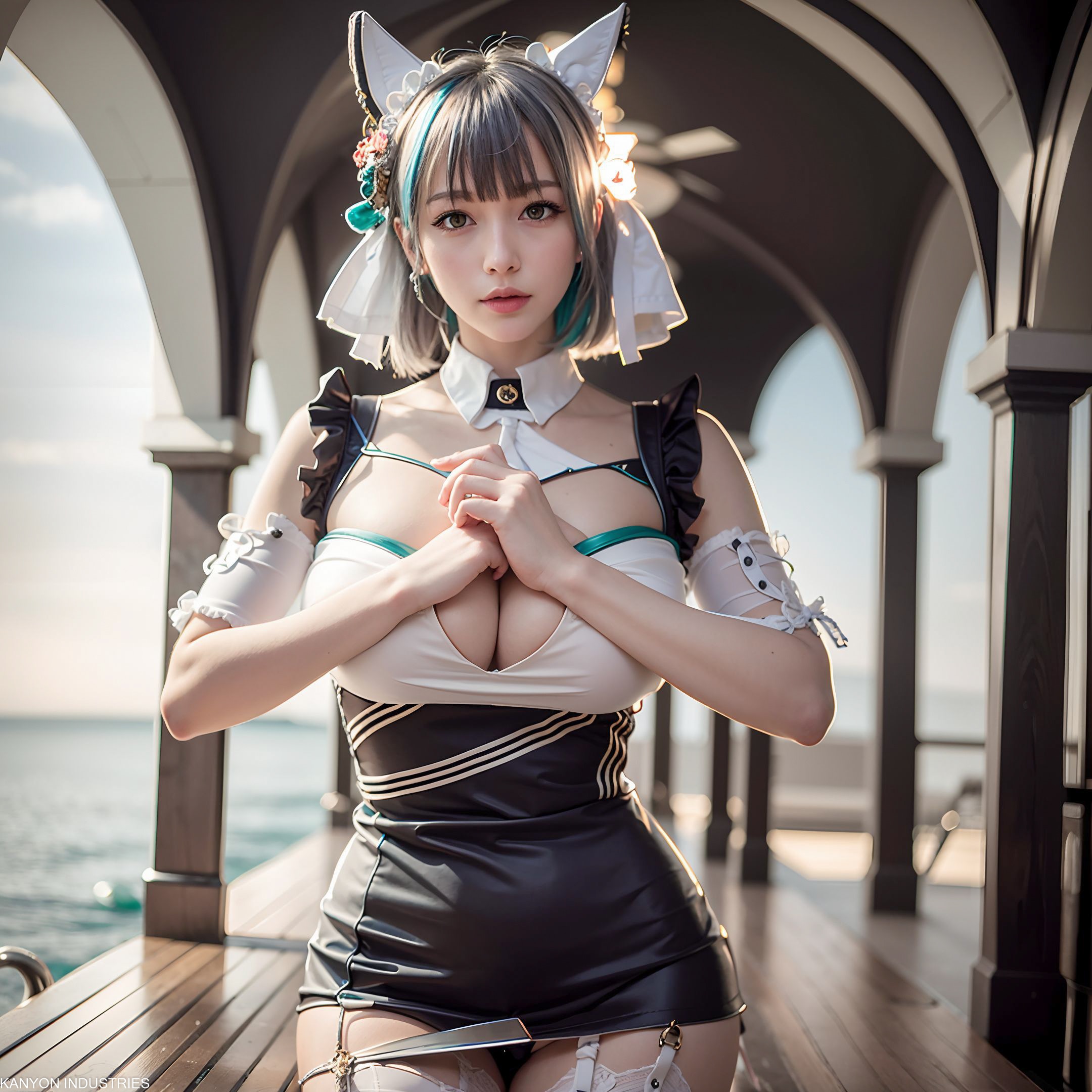 AI繪圖美女（Twitter@auditore_k）