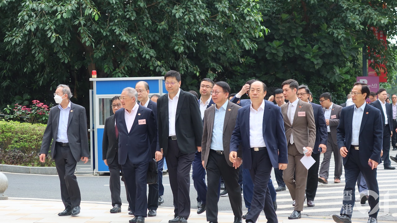 大灣區考察團|議員參觀機械人公司 創科界邱達根:港忌墨守成規