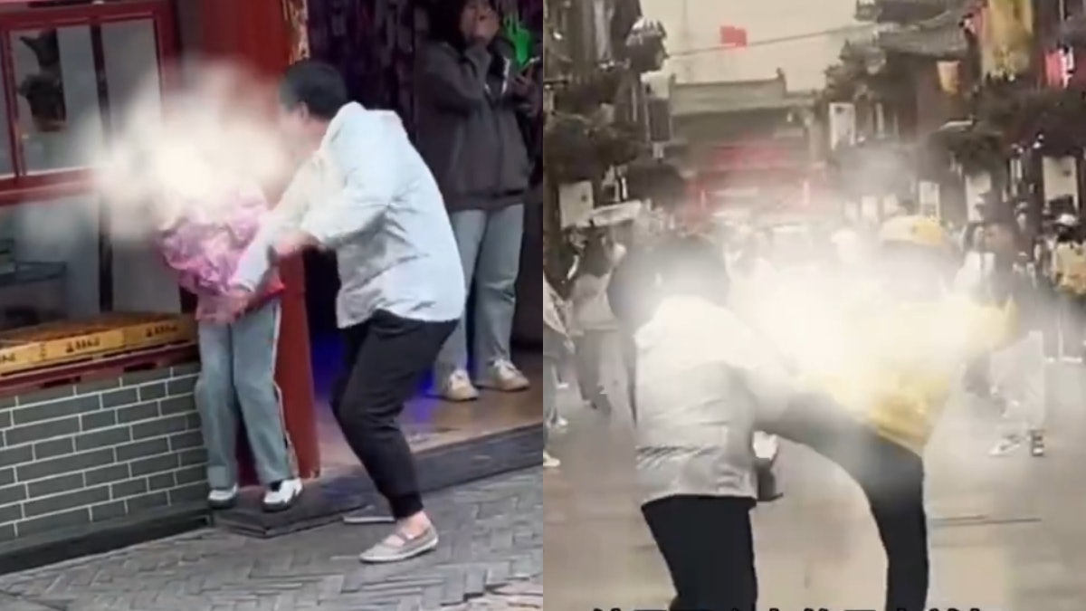 五一MMA|女子排隊起爭執 竟掌摑對方女兒出氣 外賣員勸交遭殃 五一MMA|女子排隊起爭執 竟掌摑對方女兒出氣 外賣員勸交遭殃
