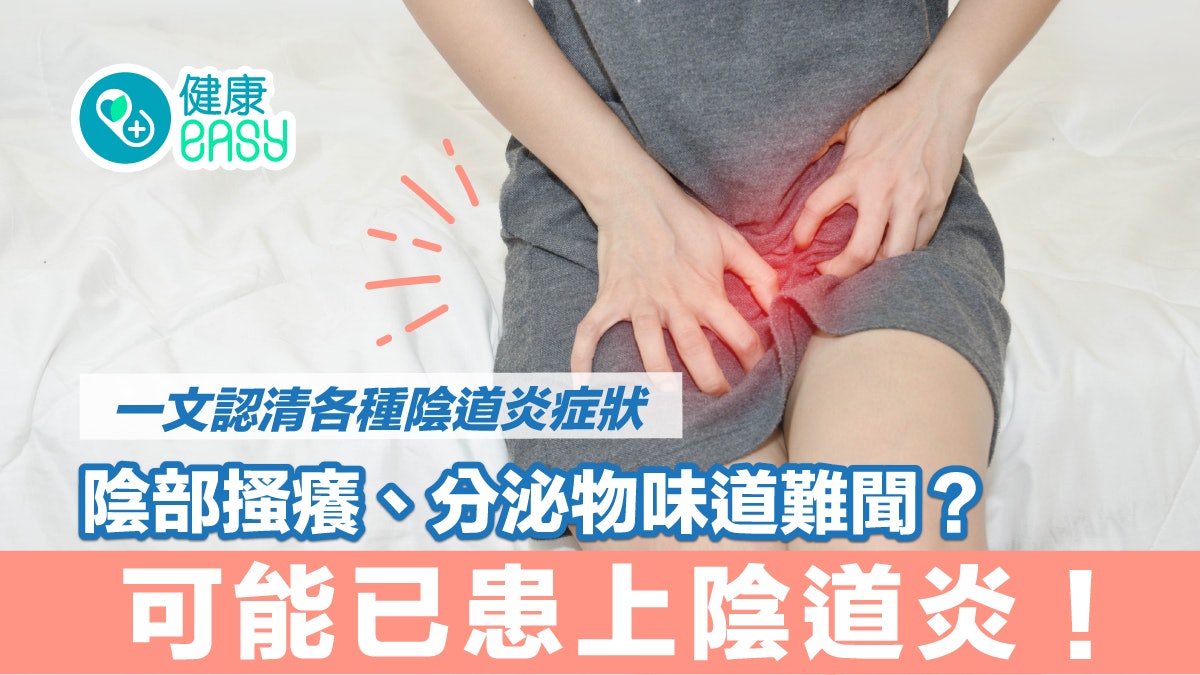 陰道炎|陰部搔癢、分泌物味道難聞?一文認清各種陰道炎症狀 陰道炎|陰部搔癢、分泌物味道難聞?一文認清各種陰道炎症狀