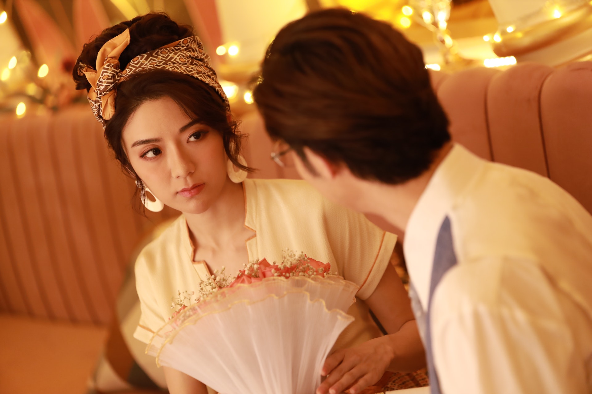 陳星妤在《一舞傾城》 中飾演最後一個處女「KK」一角而人氣急升。(劇照)