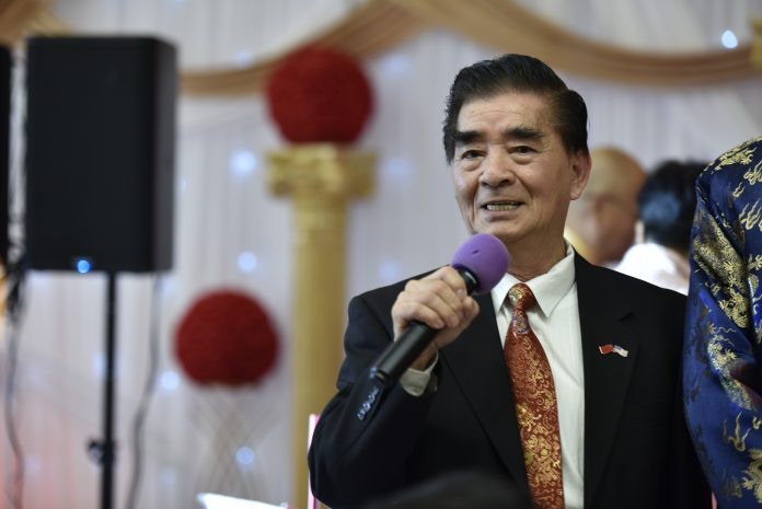 梁成運被稱為「愛國僑領」，在美國相當活躍。（網絡圖片）