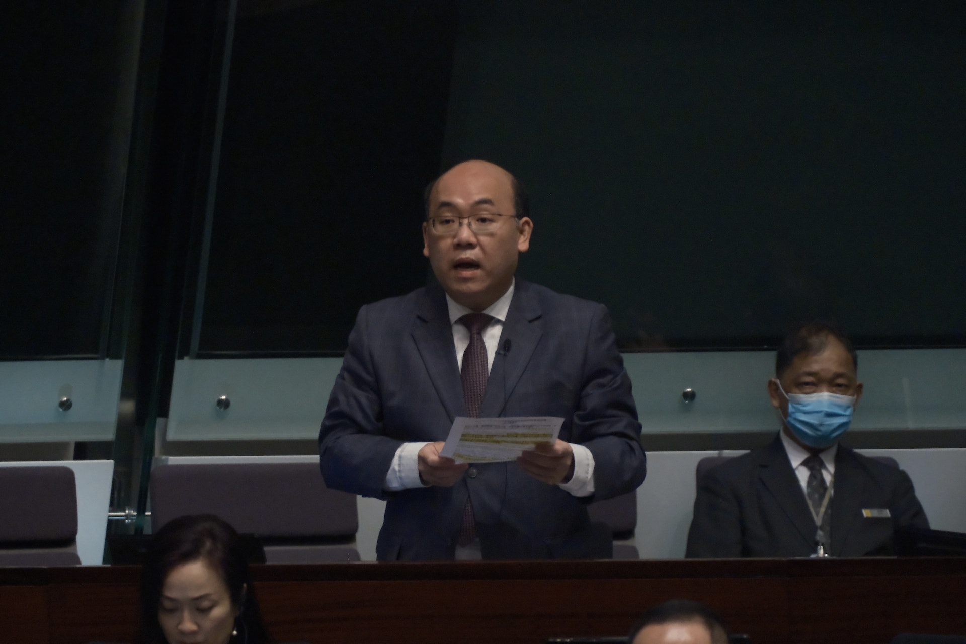 立法會議員周文港指百強大學以研究型人才為主,建議計劃根據「八大中心」納入應用型人才,(/資料圖片/盧翊銘攝)