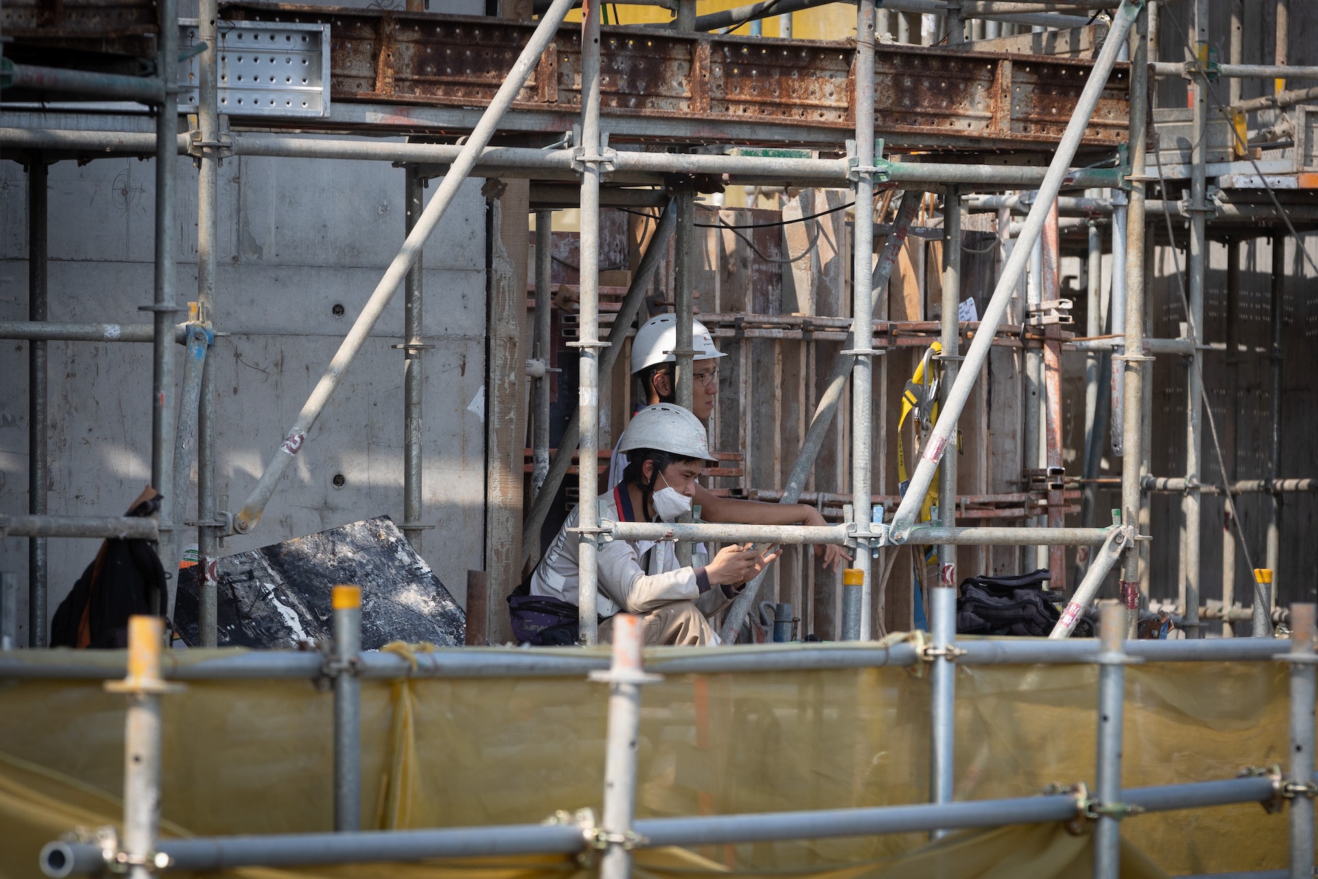 有意見指本地建造業輸入大量外勞,以致本地工人生計受損。(資料圖片/廖雁雄攝) 有意見指本地建造業輸入大量外勞,以致本地工人生計受損。(資料圖片/廖雁雄攝)