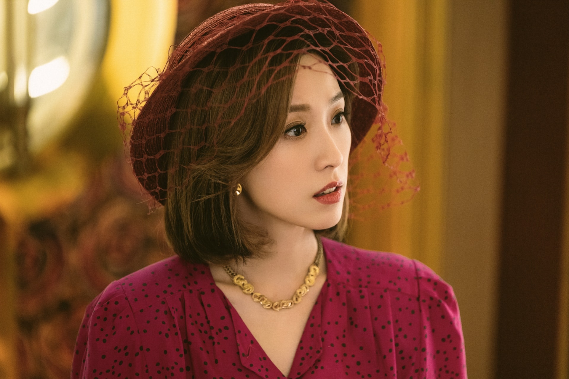 姚子羚（Elaine）於《一舞傾城》飾演警花臥底，為查案混入萬國城做「見習媽媽生」。（《一舞傾城》劇照）