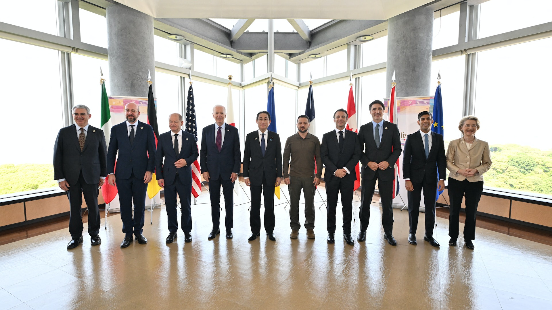 G7成員國集體呼籲 對中國「去風險不脫鈎」 G7成員國集體呼籲 對中國「去風險不脫鈎」