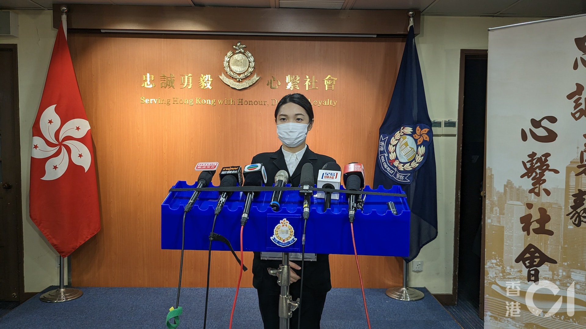 袁栢瑩提醒,「傷人」屬嚴重刑事罪行,市民切勿以身試法。(黃偉民攝) 袁栢瑩提醒,「傷人」屬嚴重刑事罪行,市民切勿以身試法。(黃偉民攝)