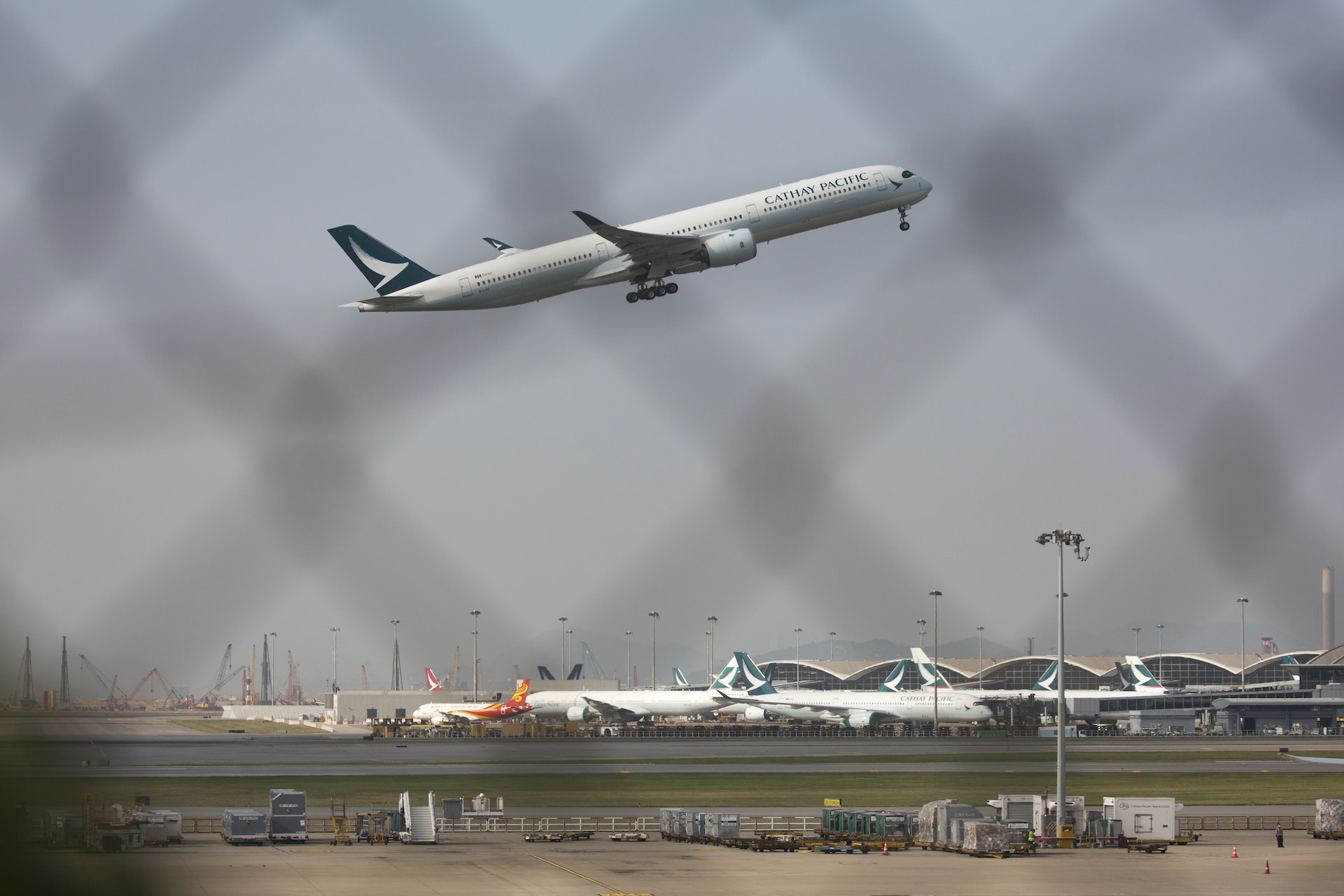 國泰航空發聲明承諾嚴查事件。(資料圖片/盧翊銘攝) 國泰航空發聲明承諾嚴查事件。(資料圖片/盧翊銘攝)