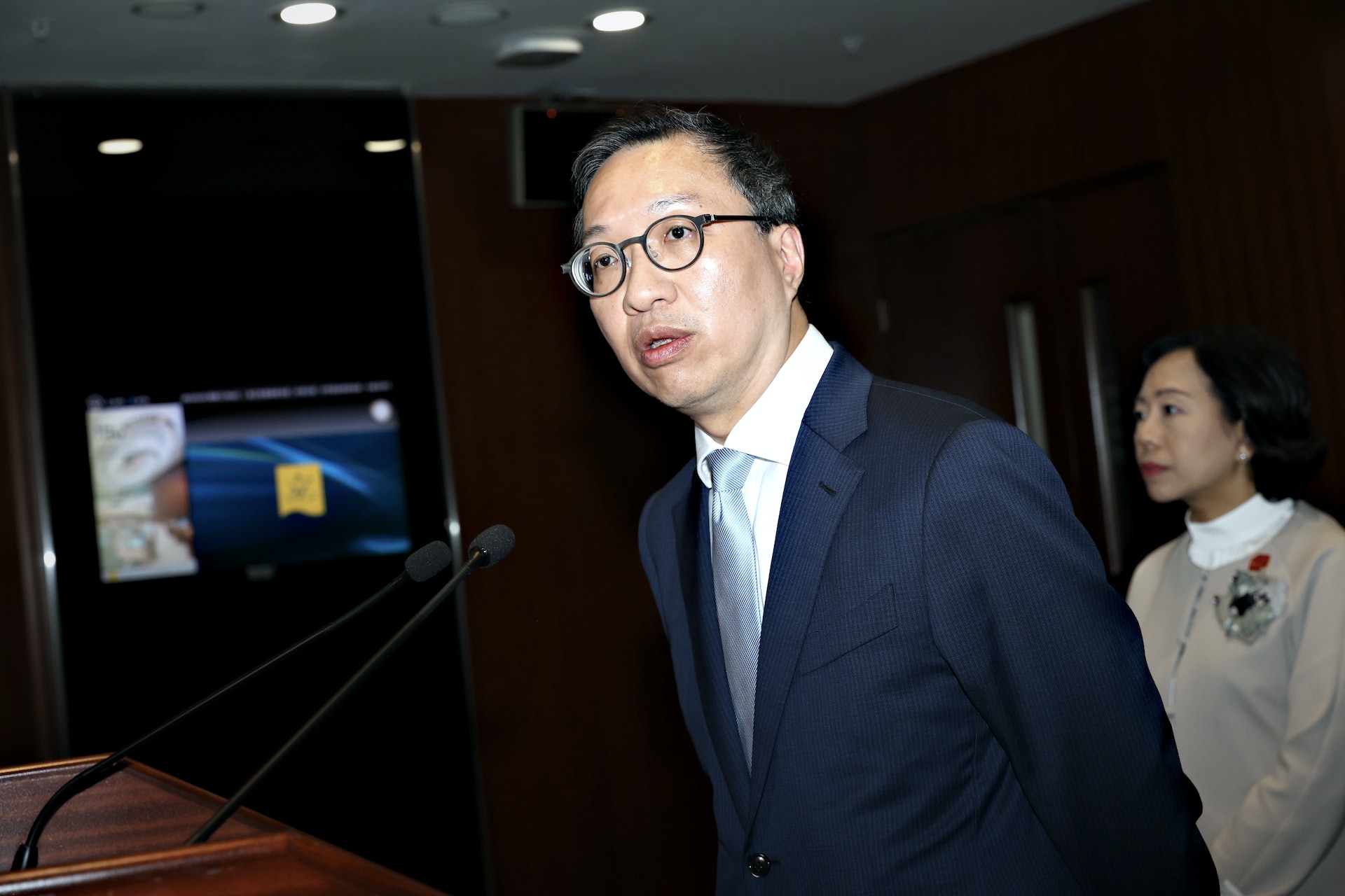 林定國相信平機會會研究反對不同形式歧視的法例。(歐嘉樂攝) 林定國相信平機會會研究反對不同形式歧視的法例。(歐嘉樂攝)