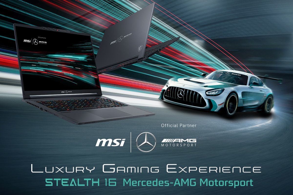 MSI與Mercedes-AMG破天荒合作｜回歸Computex 2023展示多款新筆電｜科技玩物
