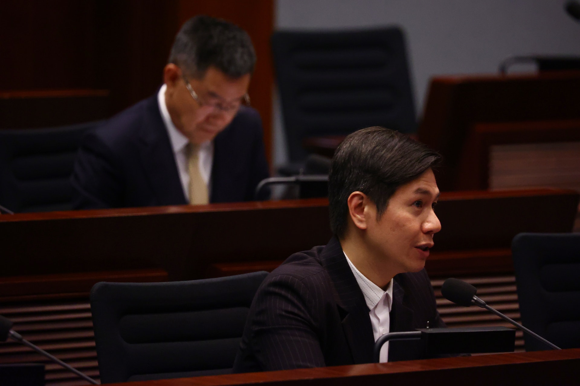 吳傑莊關注學生拖欠還款的問題。(資料圖片/鄭子峰攝) 吳傑莊關注學生拖欠還款的問題。(資料圖片/鄭子峰攝)