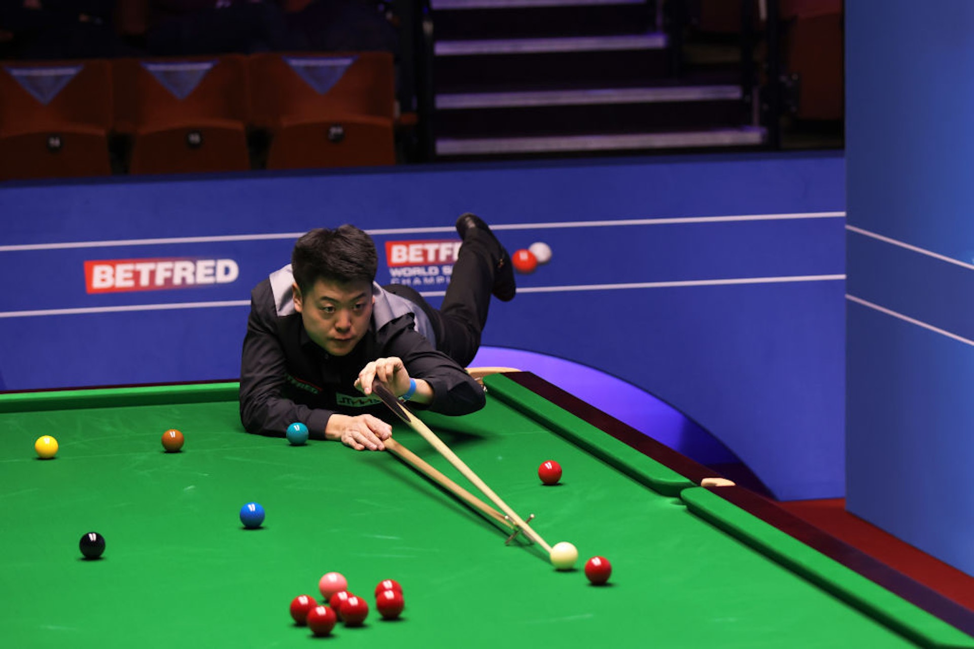 36歲的梁文博世界排名最高排過第11位,現排72位。(Getty Images) 36歲的梁文博世界排名最高排過第11位,現排72位。(Getty Images)