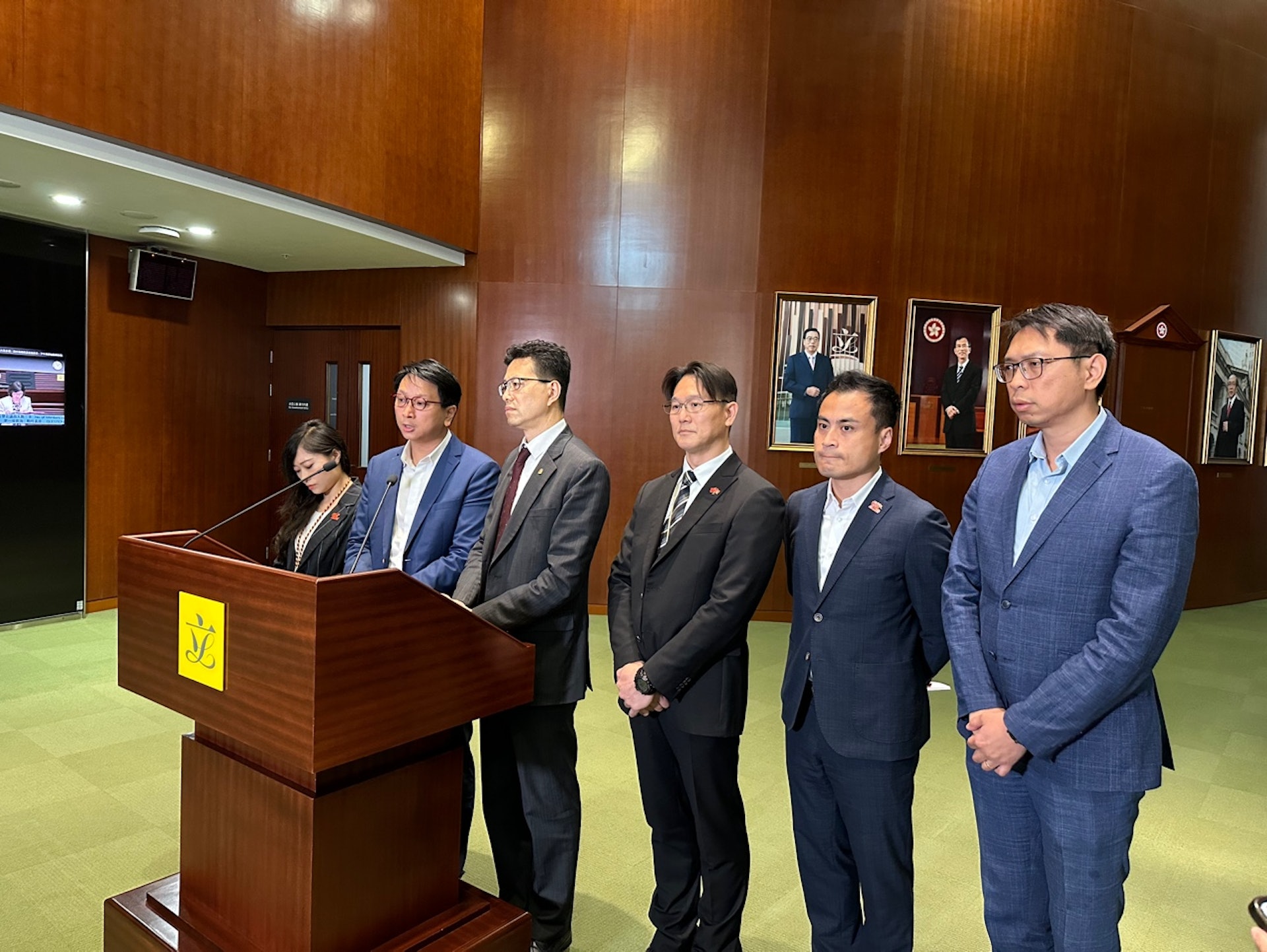 工聯會要求政府禁止日本漁農產入口香港。(文睿攝) 工聯會要求政府禁止日本漁農產入口香港。(文睿攝)