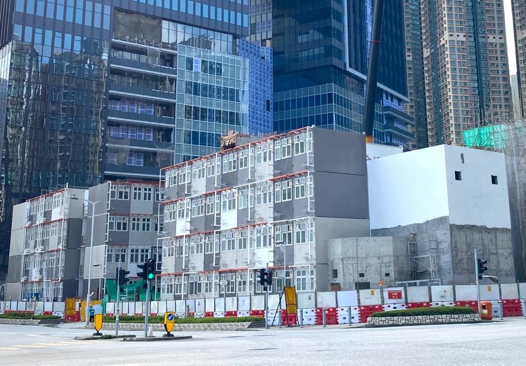 香港以 MiC 組裝合成建築漸趨普遍，並逐步向高空發展。