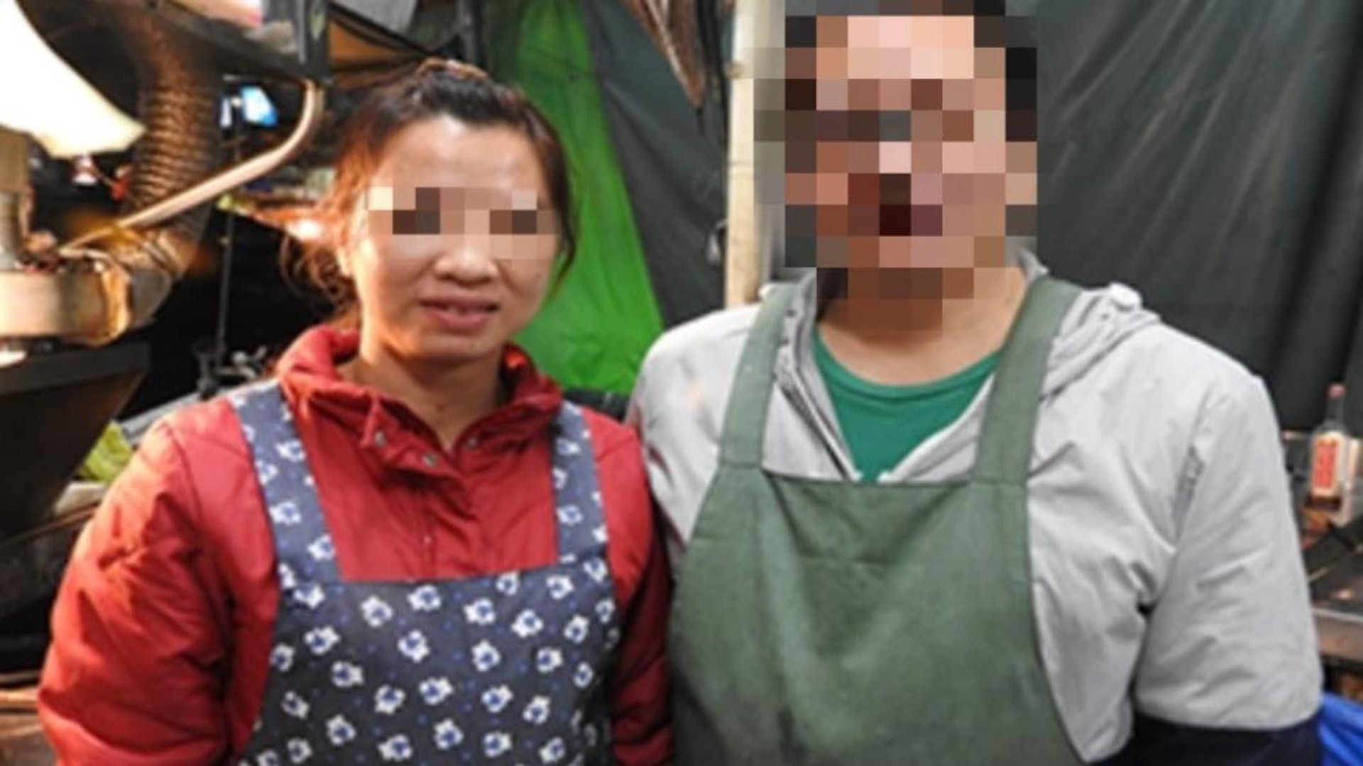 老闆娘(左)樣貌曝光。(TVBS新聞網) 老闆娘(左)樣貌曝光。(TVBS新聞網)