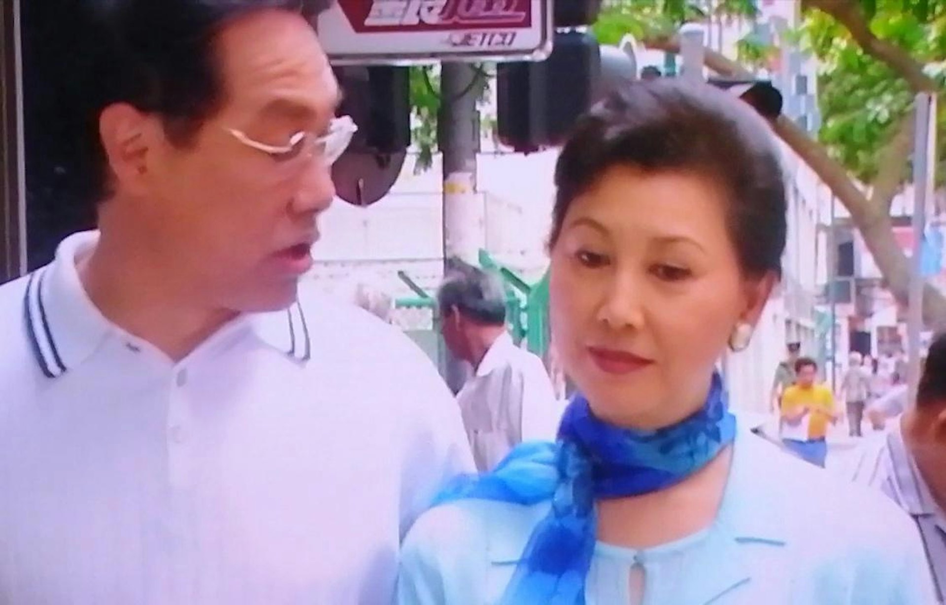 林小湛在《真情》飾演高校長,是于洋的媽媽,真實年齡只大于洋9歲。(影片截圖) 林小湛在《真情》飾演高校長,是于洋的媽媽,真實年齡只大于洋9歲。(影片截圖)