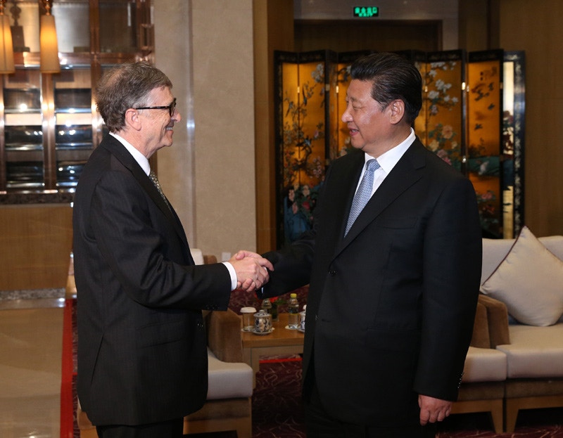 Bill Gates比爾蓋茨訪華抵北京路透社：周五晤習近平