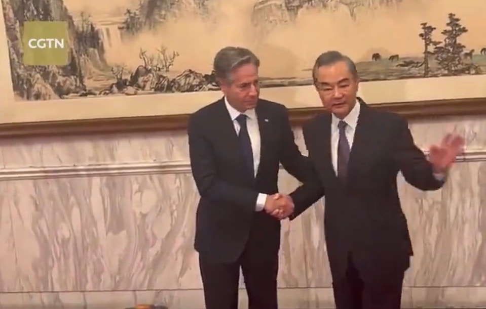 【视频/图集】秦刚与布林肯在北京举行会谈 | 联合早报