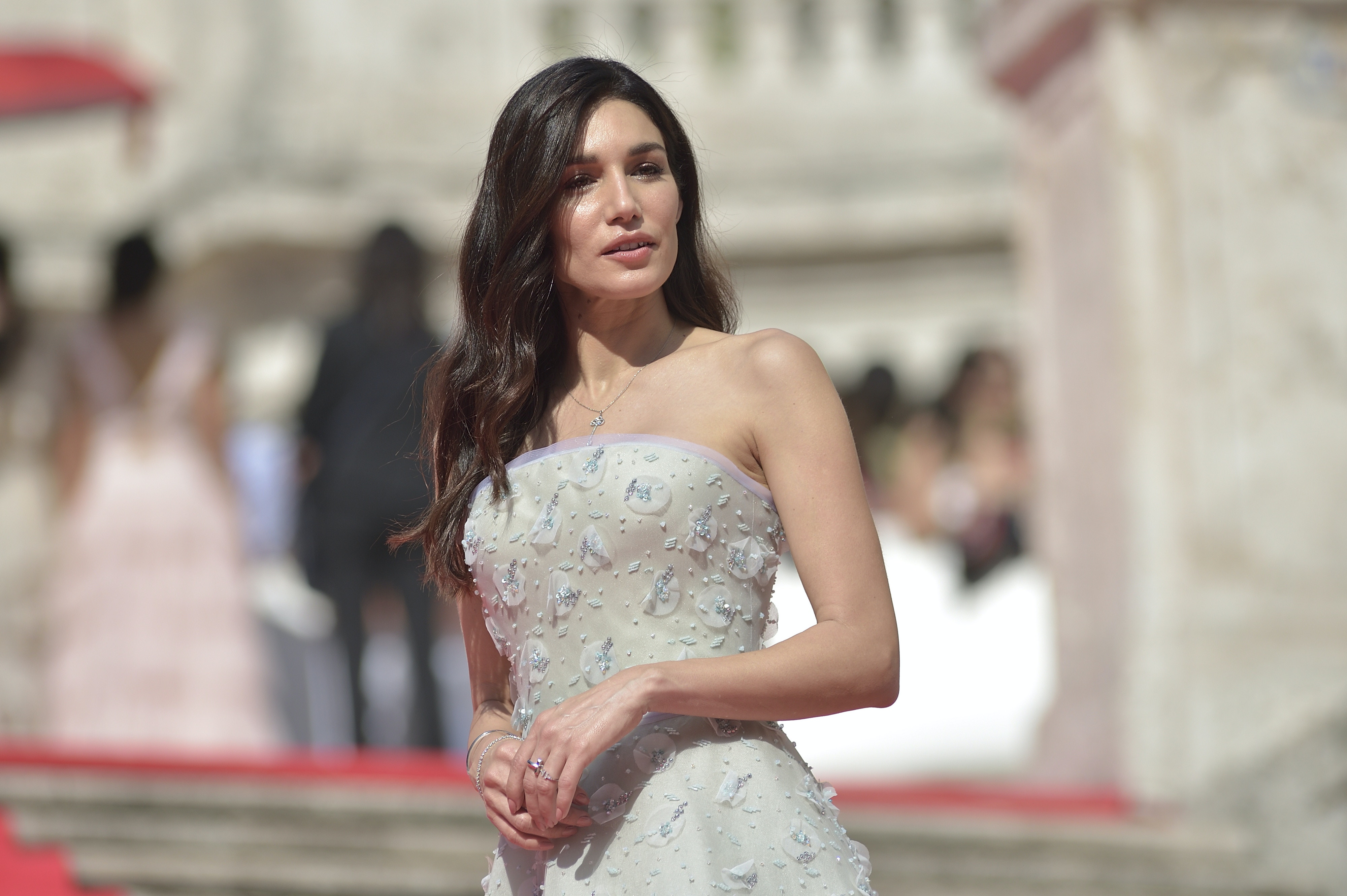 女主演Mariela Garriga，於《職業特工隊：死亡清算上集》裡飾演Marie，戲份僅有數秒。（視覺中國）