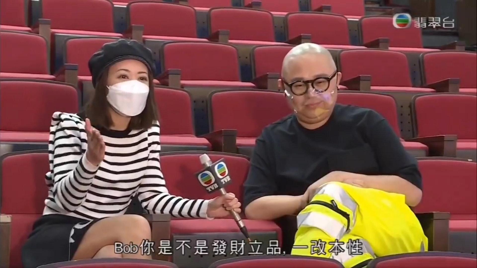 容羨媛沒想到,原來自己一直努力做,Bob原來有看在眼內,並一直想找機會幫她,令她覺得非常感動。(電視截圖) 容羨媛沒想到,原來自己一直努力做,Bob原來有看在眼內,並一直想找機會幫她,令她覺得非常感動。(電視截圖)