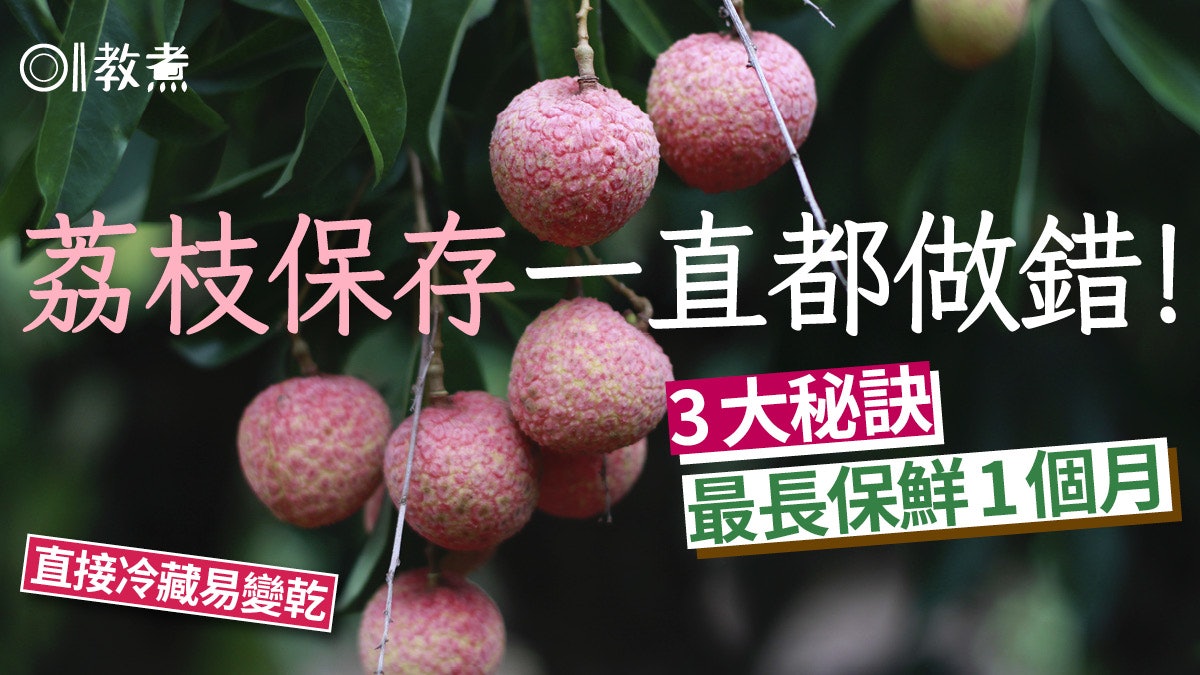 荔枝保存|荔枝直接冷藏原來係錯!3大保存秘訣最長保鮮1個月 荔枝保存|荔枝直接冷藏原來係錯!3大保存秘訣最長保鮮1個月
