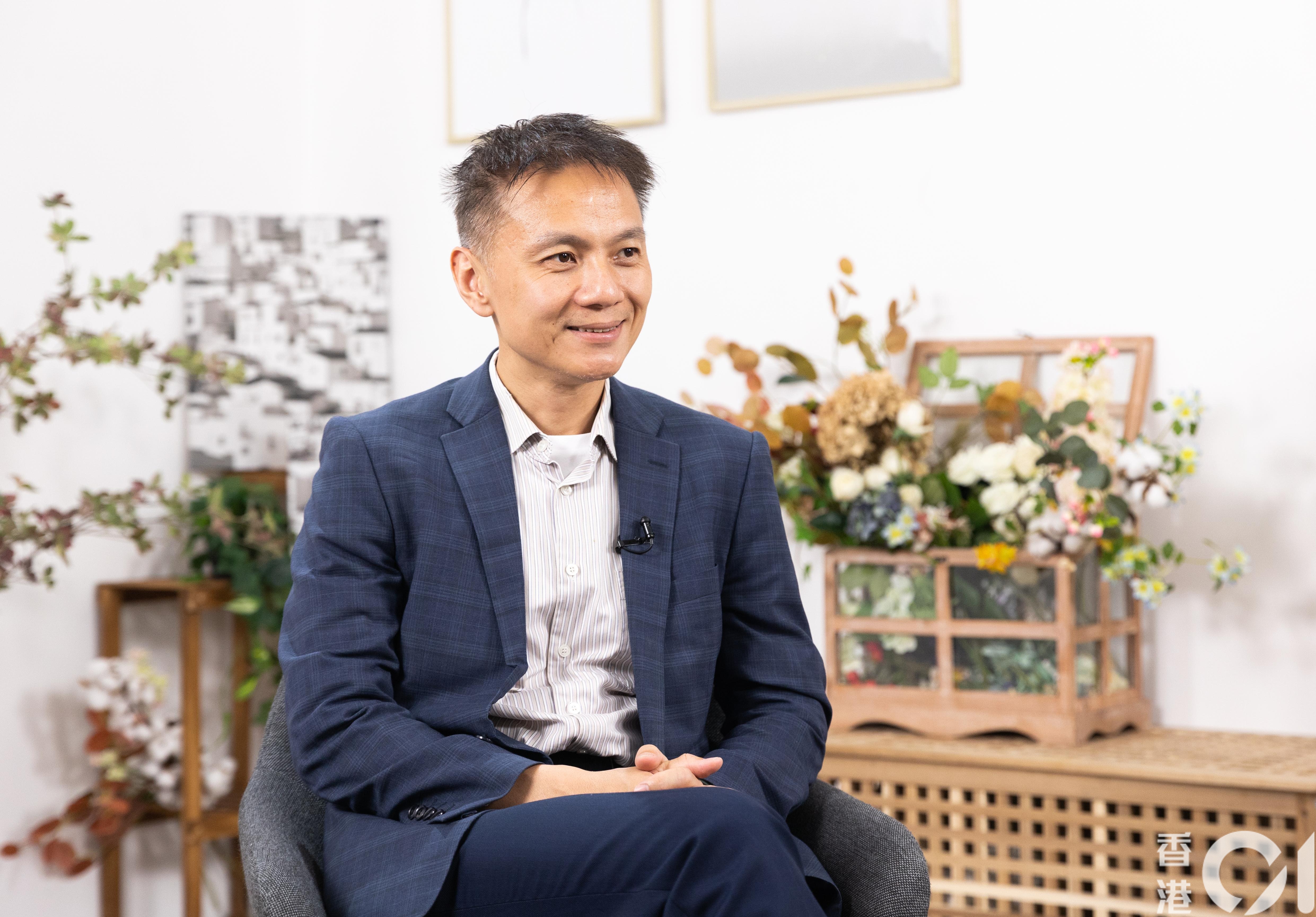 學友社學生輔導顧問吳寶城。（余俊亮攝）