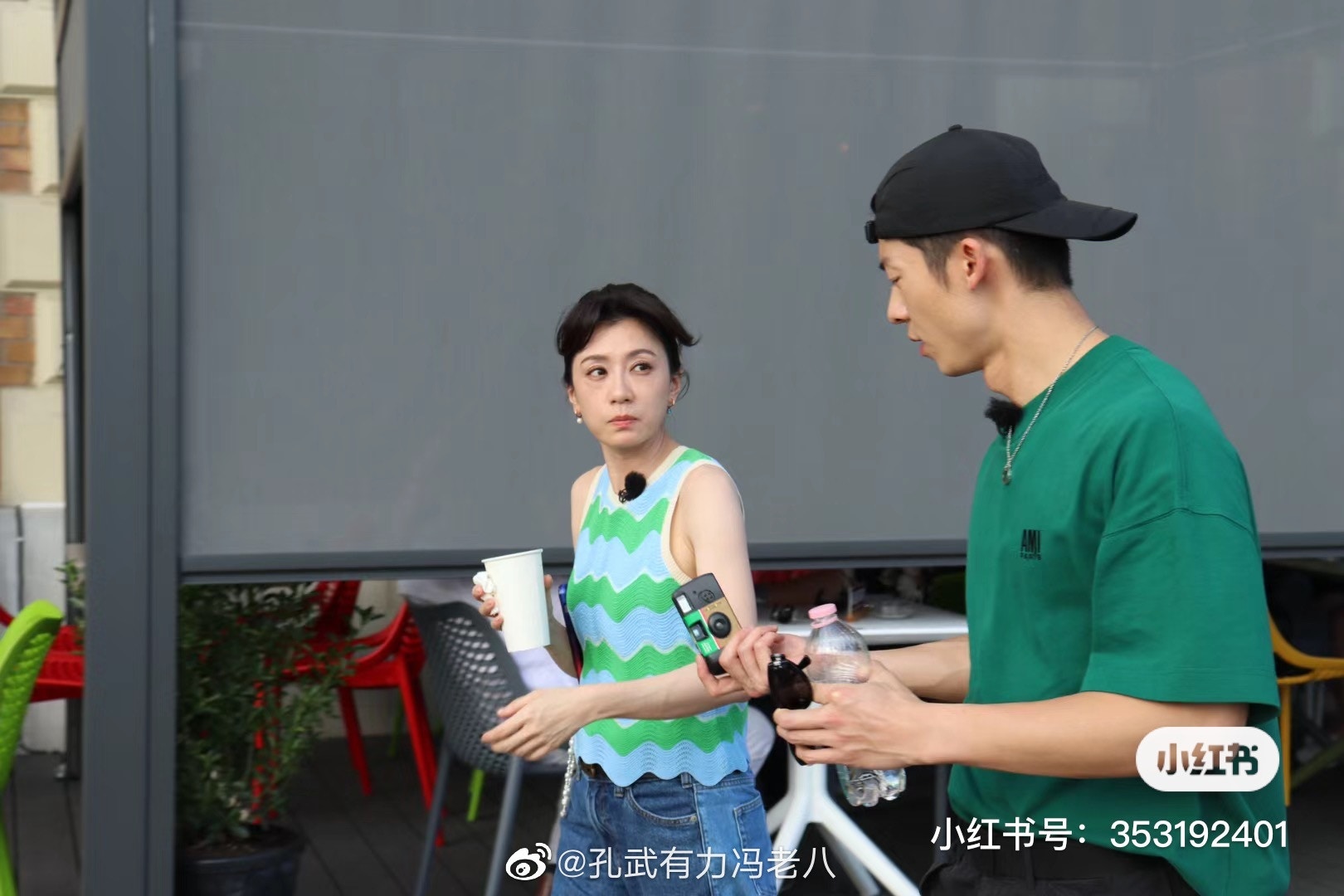 賈靜雯上《中餐廳7》。(微博圖片) 賈靜雯上《中餐廳7》。(微博圖片)