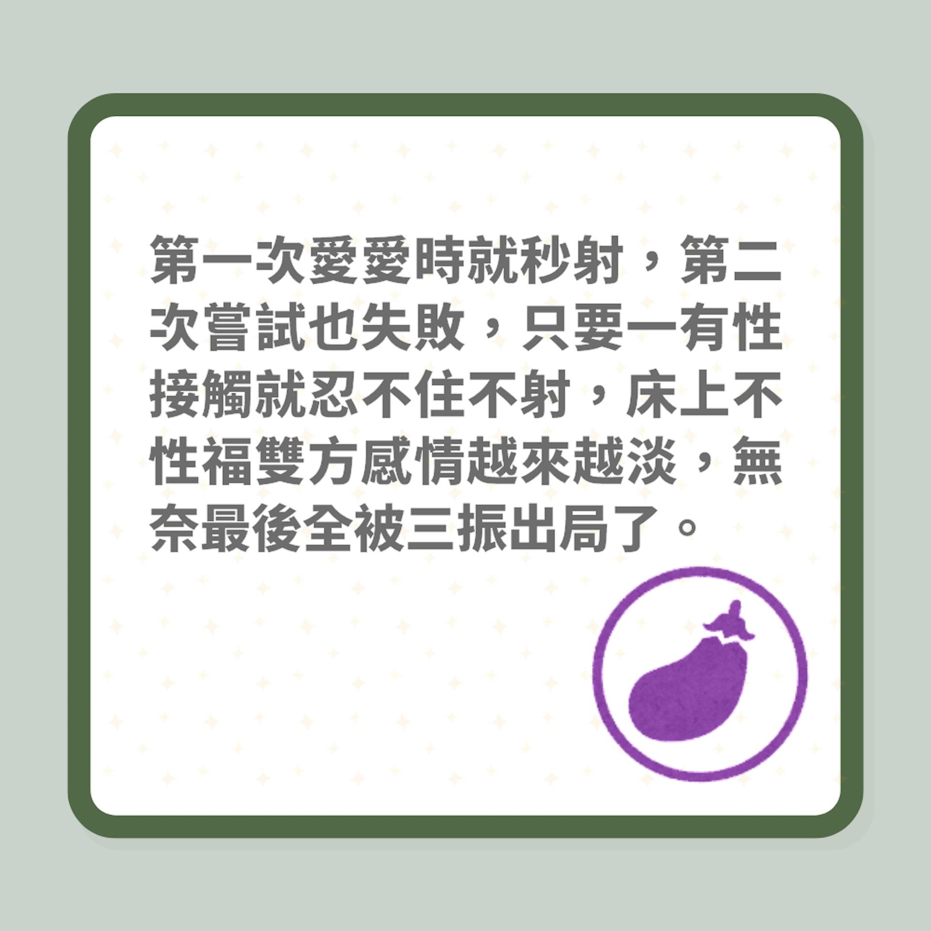 關於早洩的N件事(01製圖) 關於早洩的N件事(01製圖)