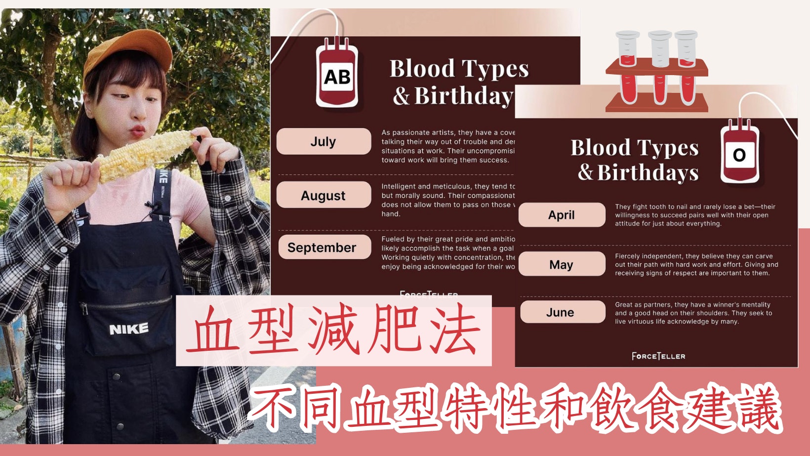 血型減肥法|A、B、AB、O型血最合適飲食模式 科學瘦身事半功倍 血型減肥法|A、B、AB、O型血最合適飲食模式 科學瘦身事半功倍