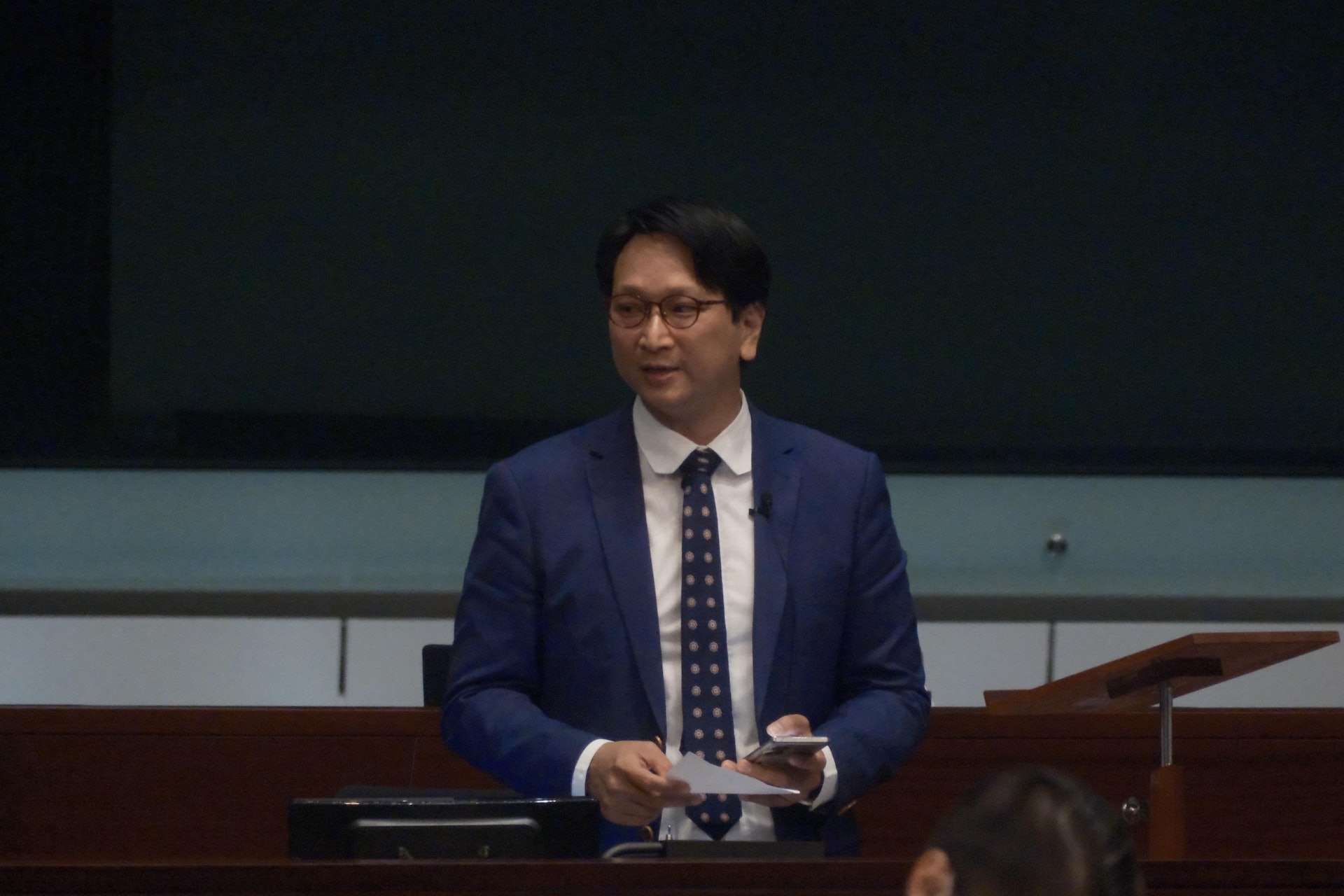 鄧家彪。(資料圖片/盧翊銘攝)