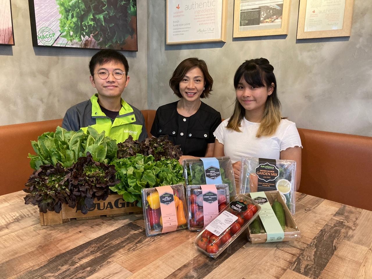 浸大首屆農業科學畢業生水耕種植公司工作　冀推廣香港高質素蔬菜