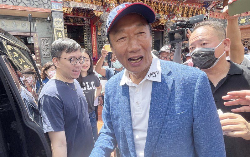 2024台灣大選｜傳郭台銘7月23日宣布參選總統　郭辦：不實訊息
