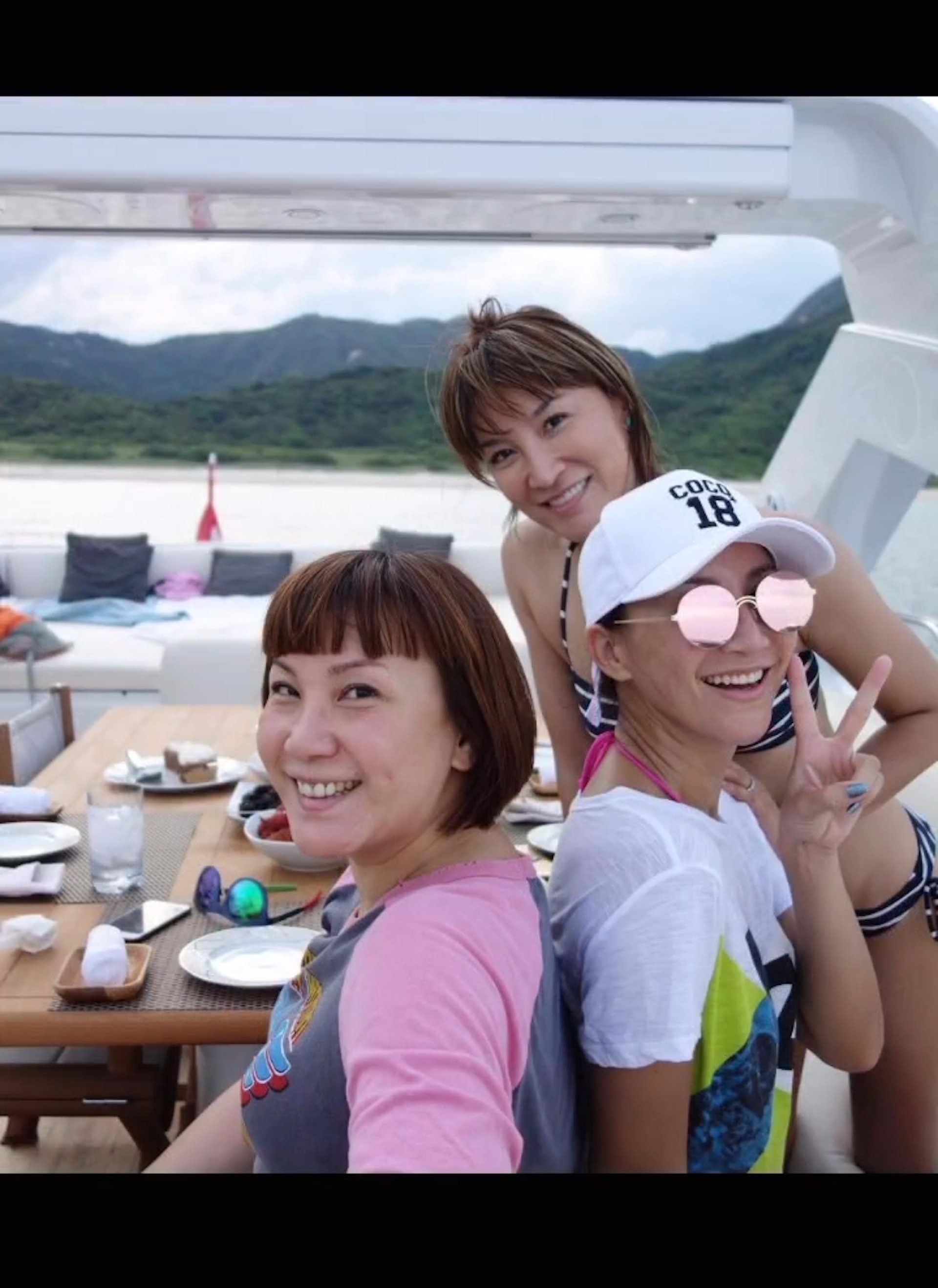 家姐post出李玟生前相片。(片段截圖) 家姐post出李玟生前相片。(片段截圖)