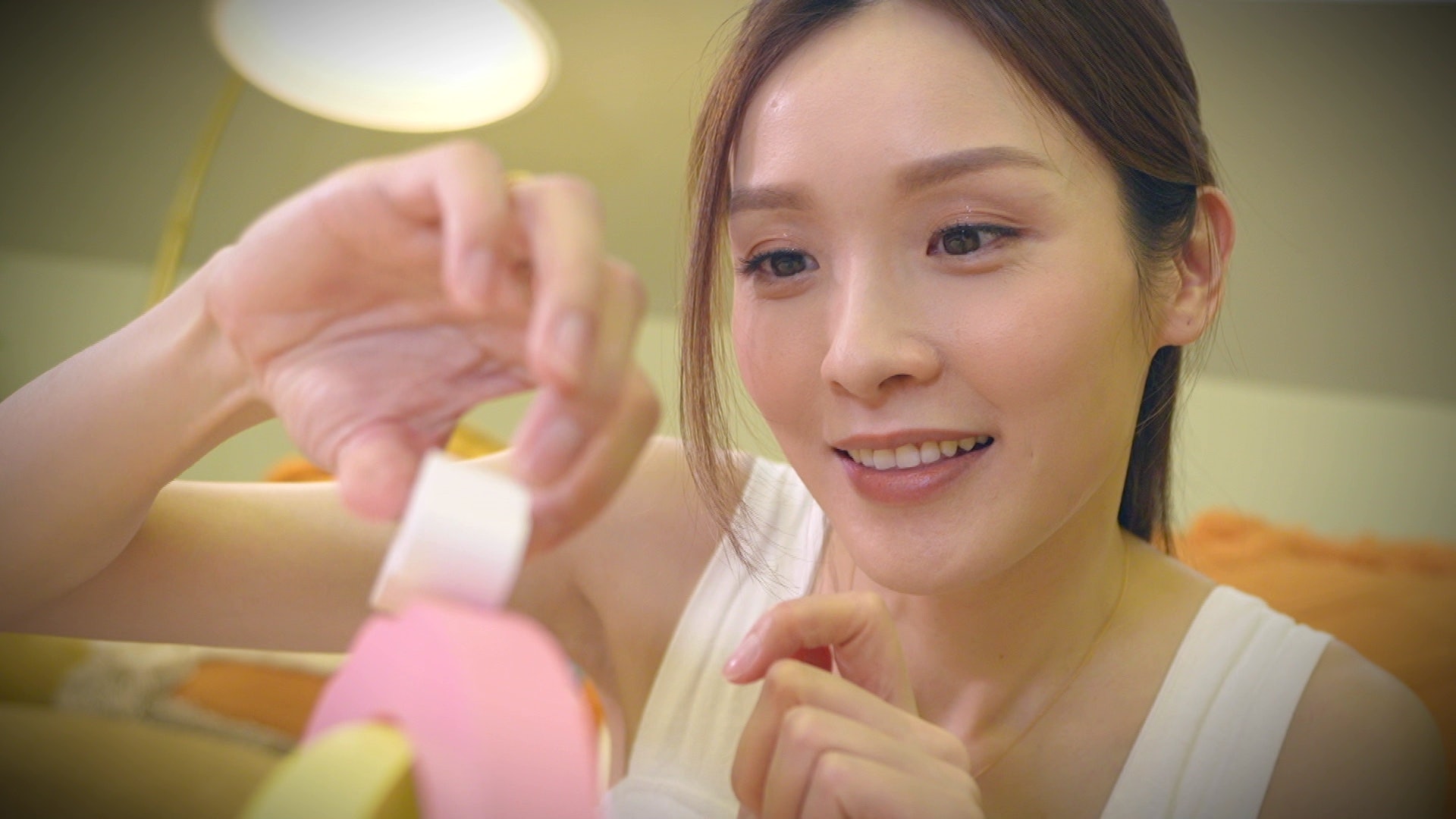 李佳芯在《身體最誠實》「Ali Says」中,重提2017年生卵巢腫瘤一事。(TVB) 李佳芯在《身體最誠實》「Ali Says」中,重提2017年生卵巢腫瘤一事。(TVB)