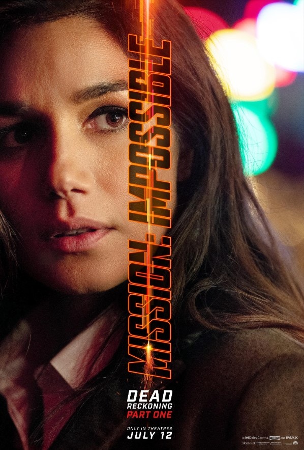 據了解,Marie應為Ethan Hunt加入IMF前的女朋友。(《職業特工隊:死亡清算上集》電影角色海報) 據了解,Marie應為Ethan Hunt加入IMF前的女朋友。(《職業特工隊:死亡清算上集》電影角色海報)